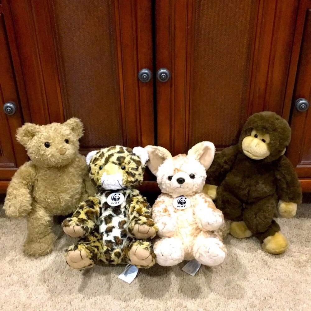 ❣️ BUILD-A-BEAR ❣️ COLLECTION EXTREMELY CUTE WWF ZOO COLLECTABLE LOT ( NWOT ) . - Picture 9 of 12